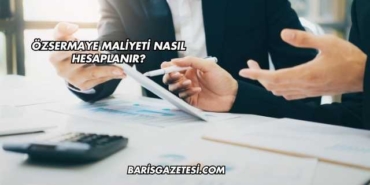Özsermaye Maliyeti Nasıl Hesaplanır?